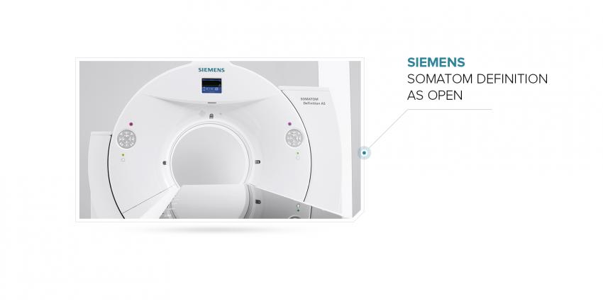 КТ scanner: Siemens SOMATOM Definition AS Open