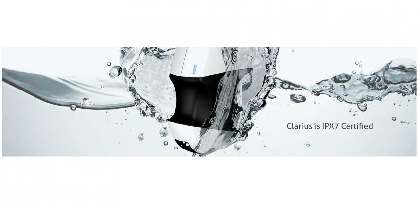 Clarius is IPX7 Certified
