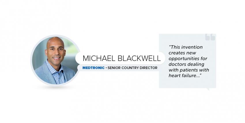 The director of Medtronic corporation, Michael Blackwell